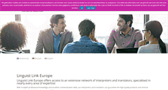 Desktop Screenshot of linguistlink.nl