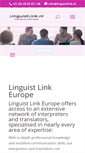 Mobile Screenshot of linguistlink.nl